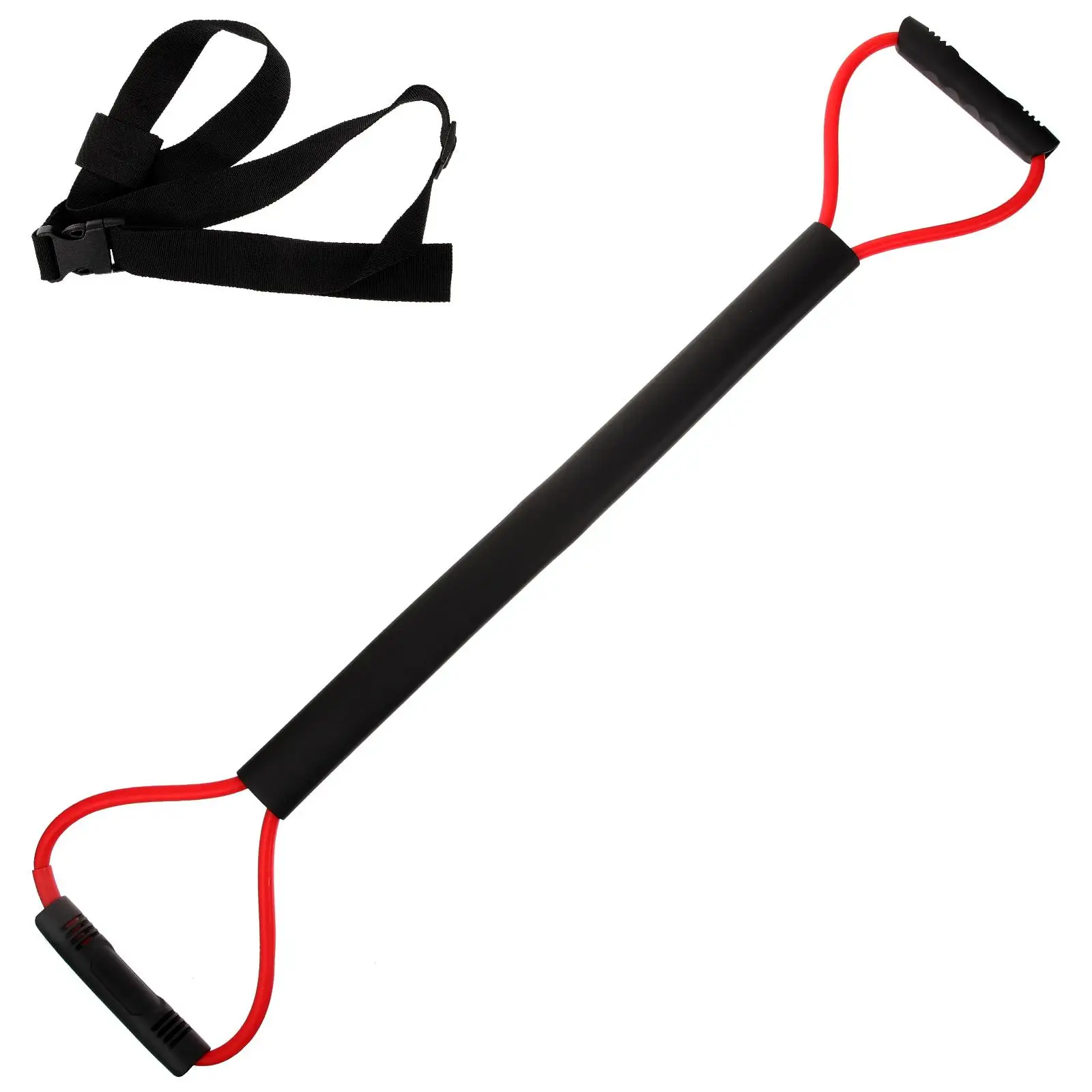 

Elastic Resistance Bands for Boxing 15lbs Red Latex Punching Speed Kicking Body Training Fitness Accessories