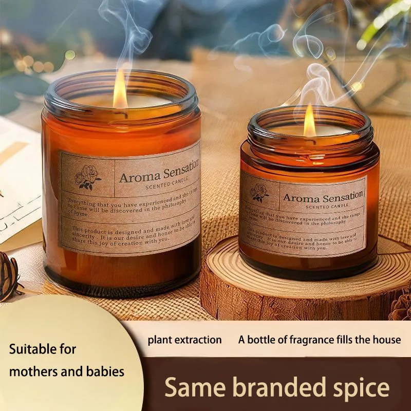

Matarile Aromatherapy candle Long lasting fragrance helps sleep Essential oil aromatherapy Romantic ornament Companion Gift