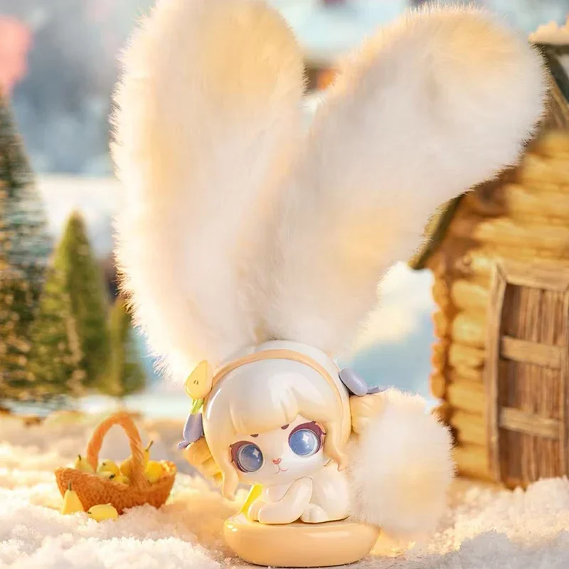 

MINISO Cup Rabbits FANTASTIC FRUIT Series Blind Box Toys Kawaii Anime Action Figure Caixa Caja Surprise Mystery Box Dolls Girls