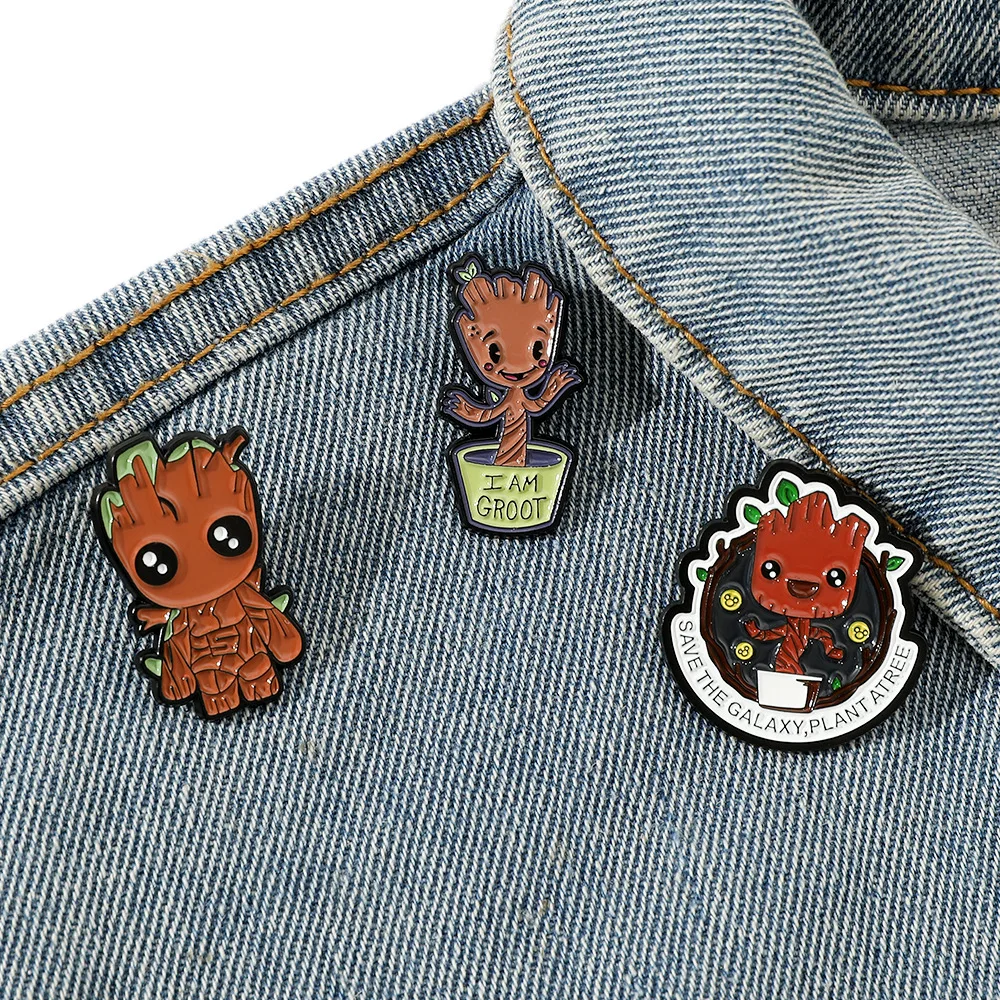 1 conjunto criativo bonito broche bonito robert bruce banner hulk esmalte pinos mochilas roupas jóias emblemas de metal anime pinos