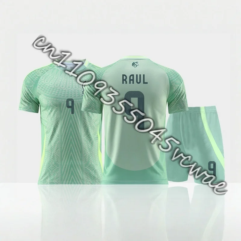 

Комплект футбольной формы «Мексика» 2026: ретро-версия, памятное издание, футболка и шорты для взрослых и детей, семейный комплект