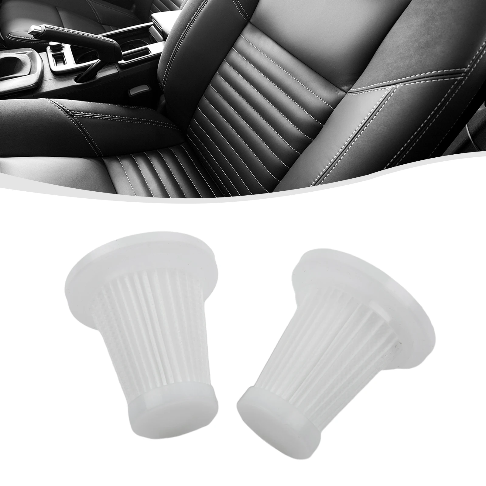 2/3/5x Filters Auto Gemonteerde Stofzuiger Vervangende Onderdelen Herbruikbare Wasbare Filter Auto Stofzuiger Filter Componenten