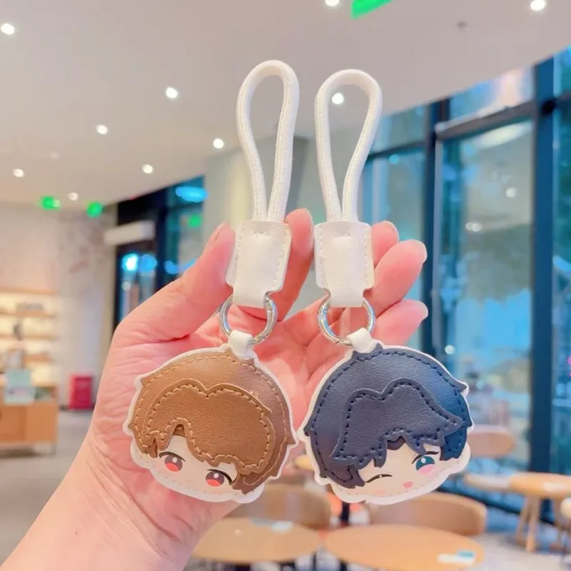 

В наличии 2025 Love and Deepspace аниме-игра Cos Xavier Rafayel Caleb Sylus Zayne милый унисекс кожаный кулон с героями мультфильмов подарок