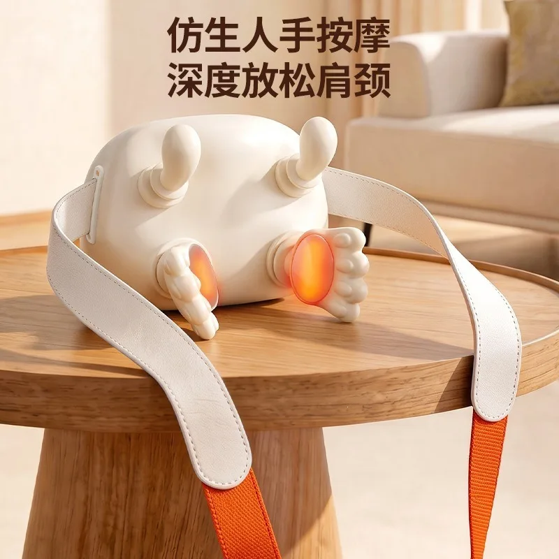 Bionic Hand Neck Shoulder Massager, Deep Kneading Massage Device for Cervical Shoulder Muscle Relief