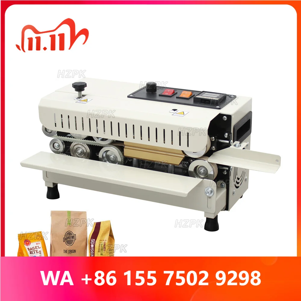 HZPK Automatic Bag Small Horizontal Hot Fr 400 S Continuous Bag Sealing hine