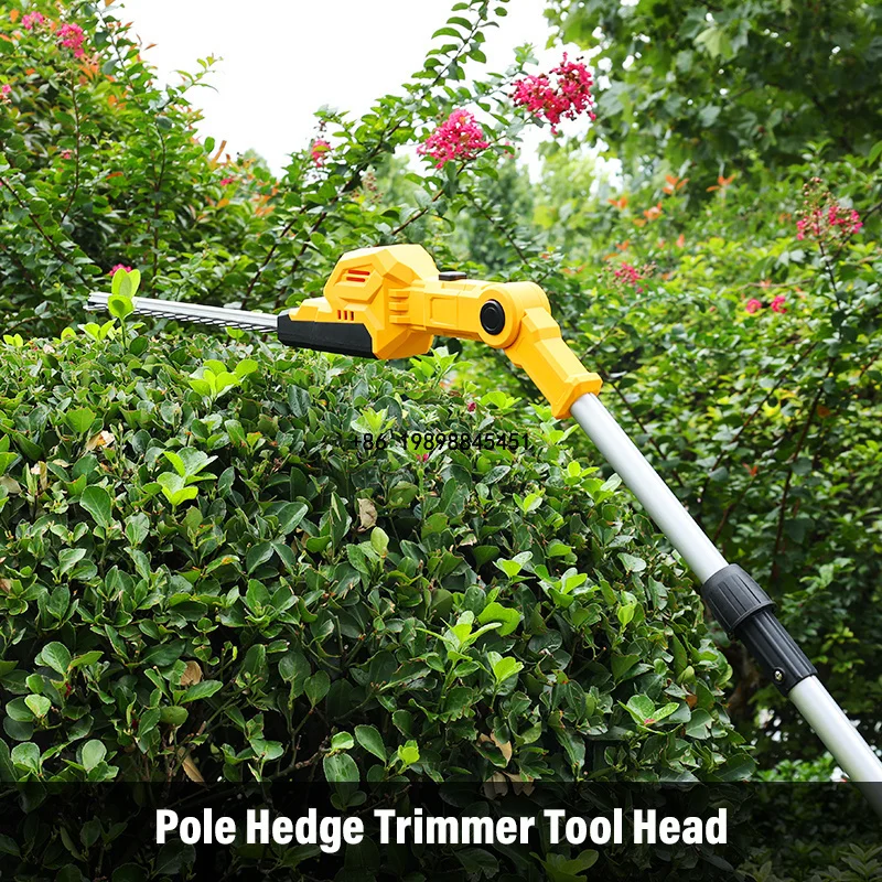 منشار سلكي لاسلكي 2 في 1 لتقلي - مراجعة Cordless Hedge Trimmer Pole 2 In 1 وسعره