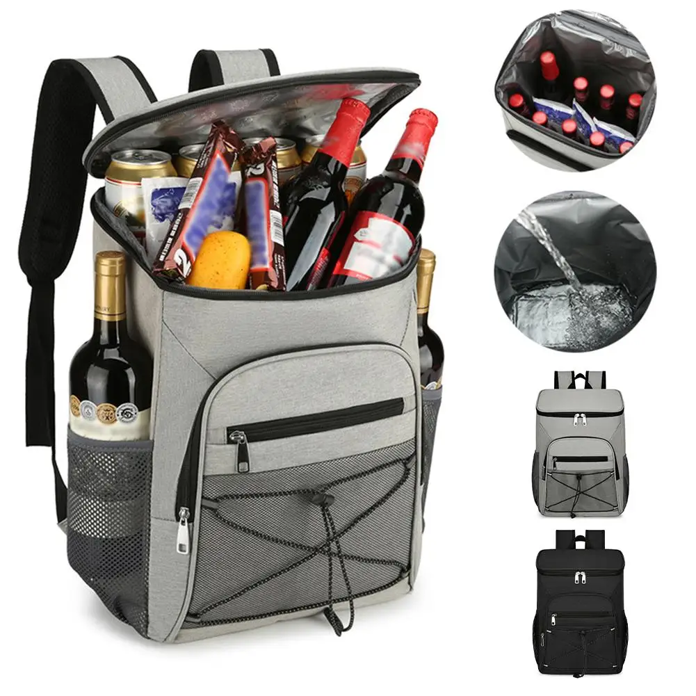 

Portable 25L Picnic Backpack Cooler Insulated Water-proof Bag Large Lightweight Beach Travel Camping Lunch Backpack