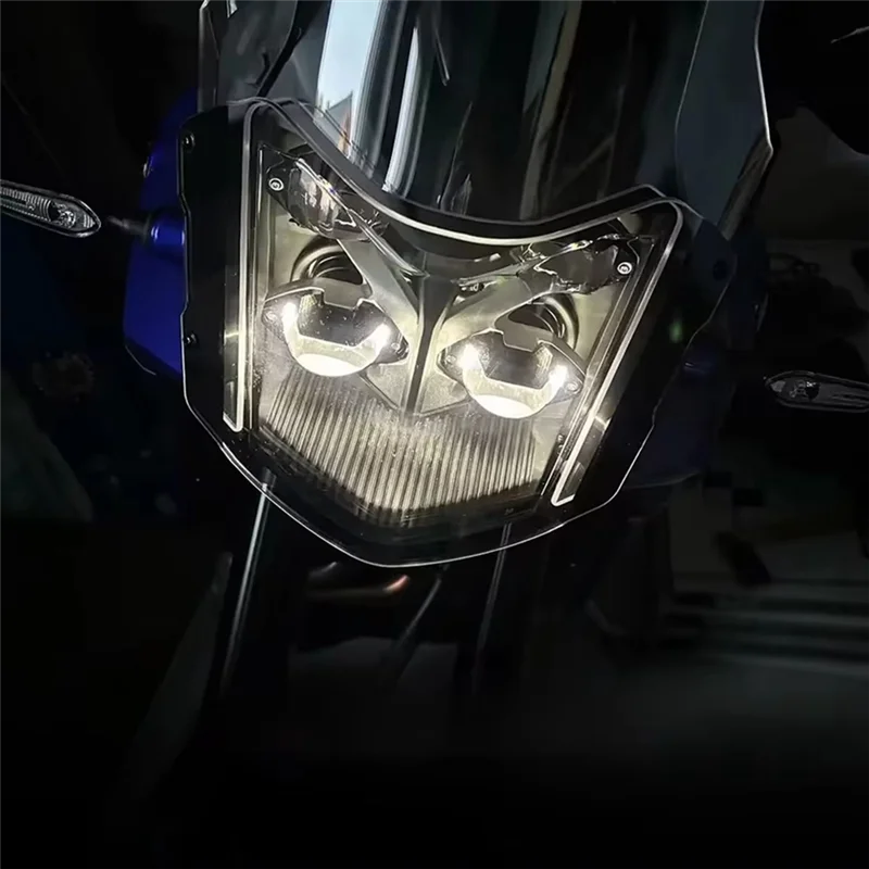 

Motorcycle Headlight Cover Guard Protector Accessory For Tenere 700 2025 2026