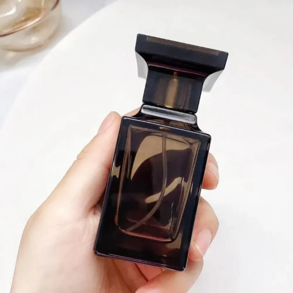 50 مللي زجاجة عطر توزيع زجاجية مربعة 6 ألوان زجاجة عطر رذاذ زجاجة توزيع مستحضرات التجميل عينة زجاجة زجاجية #3