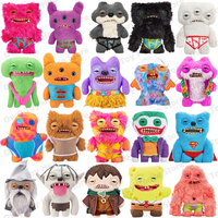 Original Fuggler Plush Toys Funny Ugly Teeth Monster Beach Resort Series Plushies Squirm Crazy Rabbit Stuffed Peluche Doll Gifts