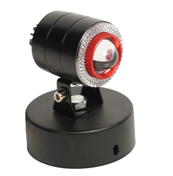 TCYATO دراجة نارية سبعة ألوان LED الأضواء، دراجة نارية عالية / منخفضة شعاع القيادة مصباح الضباب، RGB الملاك العين الطريق الإضاءة الخارجية #6