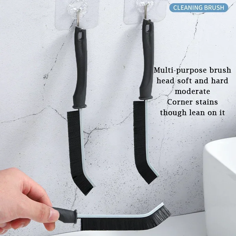 Durable Hard Bristle Grout Gap Cleaning Brush Kitchen Toilet Tile Joints Dead Angle  Cleaner Brushes for Shower