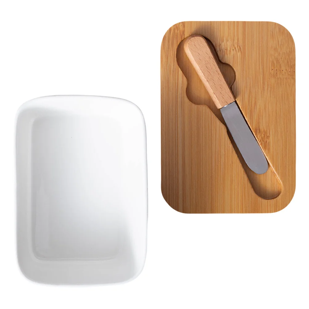 

Керамическая крышка для масла с рельефным узором, герметичный контейнер для еды, коробка для хранения масла, бытовая посуда, кухонная утварь