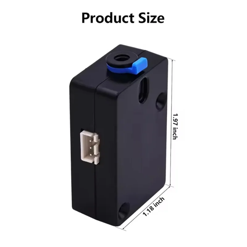 Sensor de exaustão de filamento para kit de sensor de execução de filamento Creality K1 para detecção de quebra de fio Ender-3