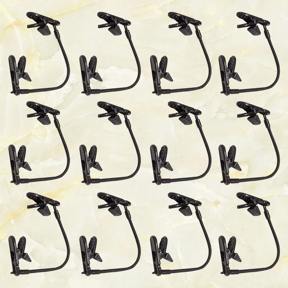 20 Pcs Hat Clips Durable TPU PE Material Fishing Boating Camping Retainer Clip Sailing Retainer Securing Leash