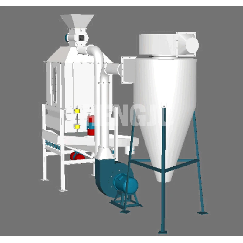 آلة تبريد فضلات القطط تغذية الحيوانات آلة تبريد الكريات المصنوعة من القش