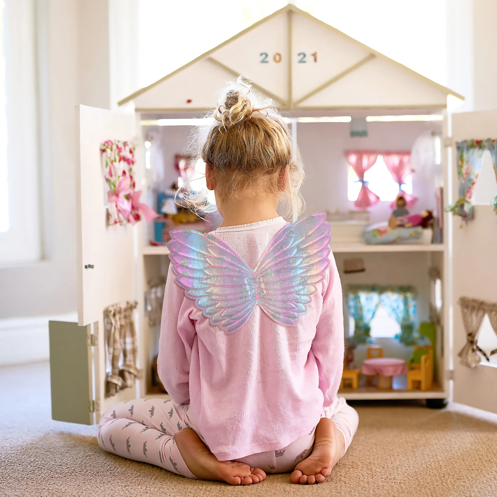 Kids Fairy Wing kinderkostuums voor cosplay rekwisieten