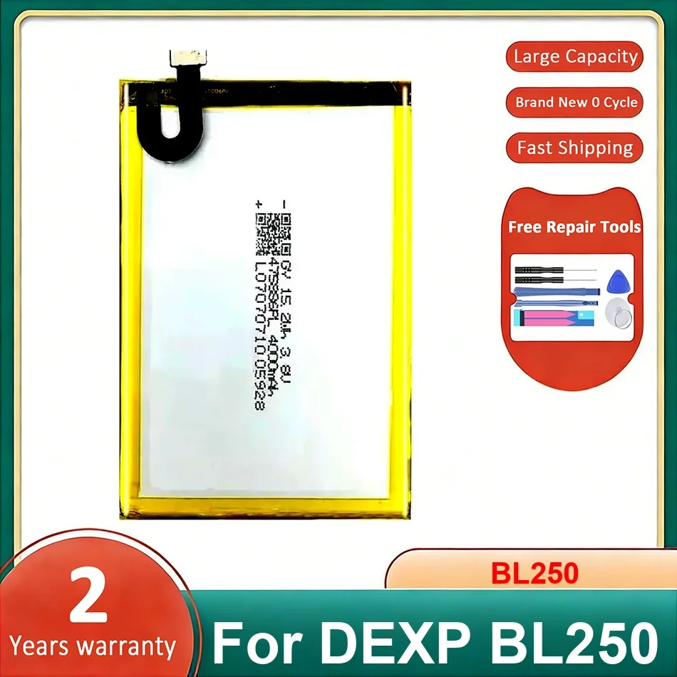 

Аккумулятор для мобильного телефона BL250 для DEXP, сменные батареи