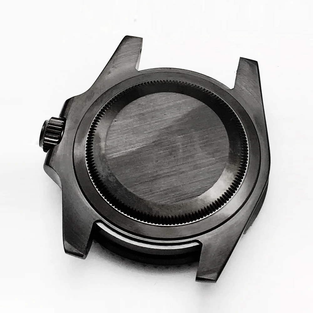 40mm classique affaires noir plongeur hommes montres automatique NH35 8215 boîtier de mouvement montre de mode décontractée pour hommes