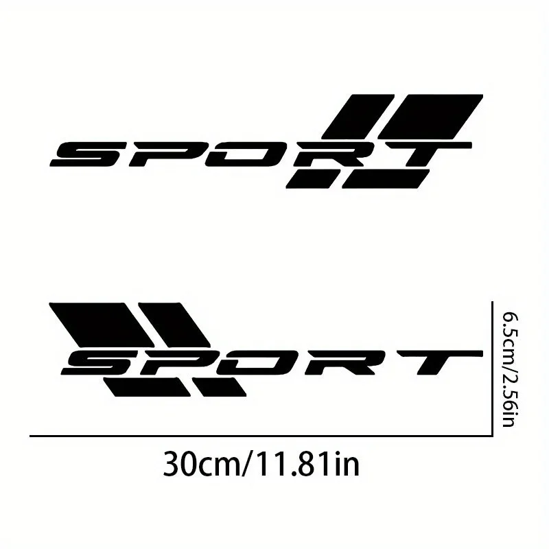 Sport Laser Sticker Waterproof Abrasion Resistant for Car Light Hood Window