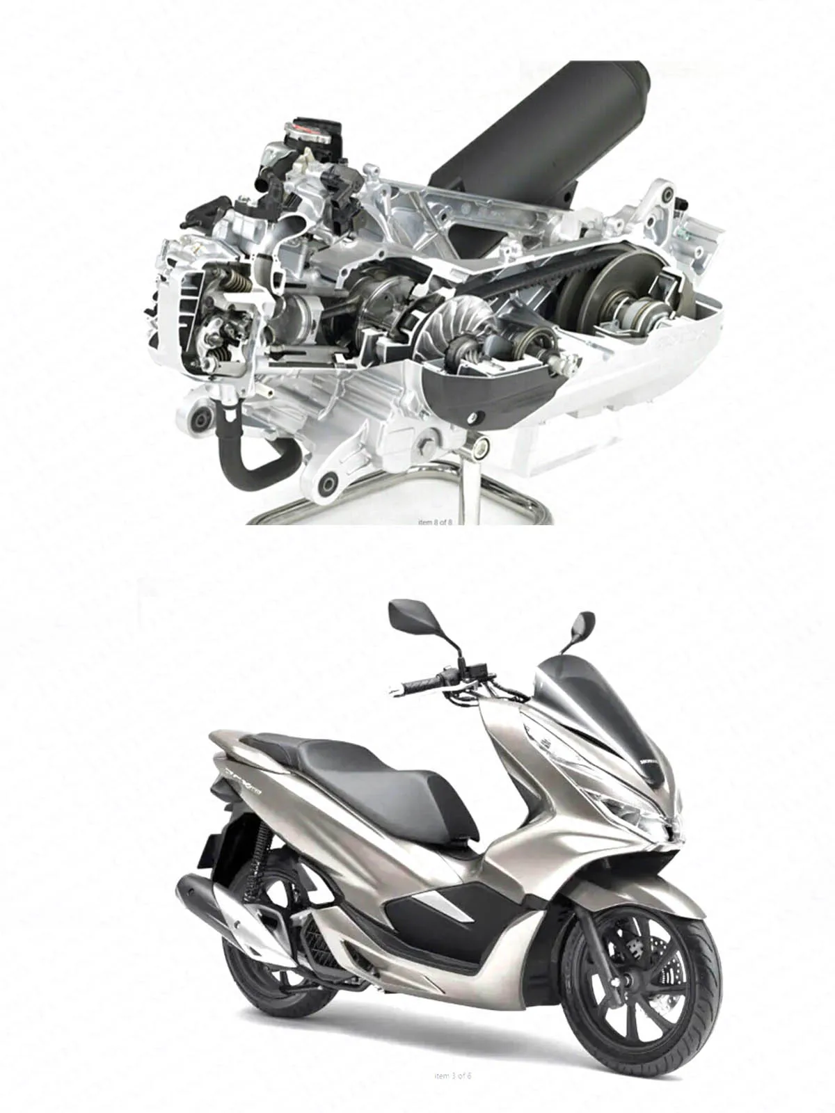 Wentylator wariatora 28 T do Honda PCX 125 150 160 PCX150 PCX125 PCX160 KZR K97 K1Z — zdjęcie 6