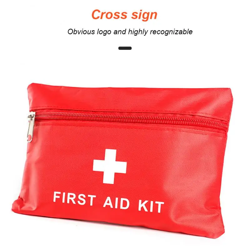 First Aid Kit Medicine Bag Portable Medical Emergency Outdoor Household Medicine Pill Storage Survival Bag Camping Equipments