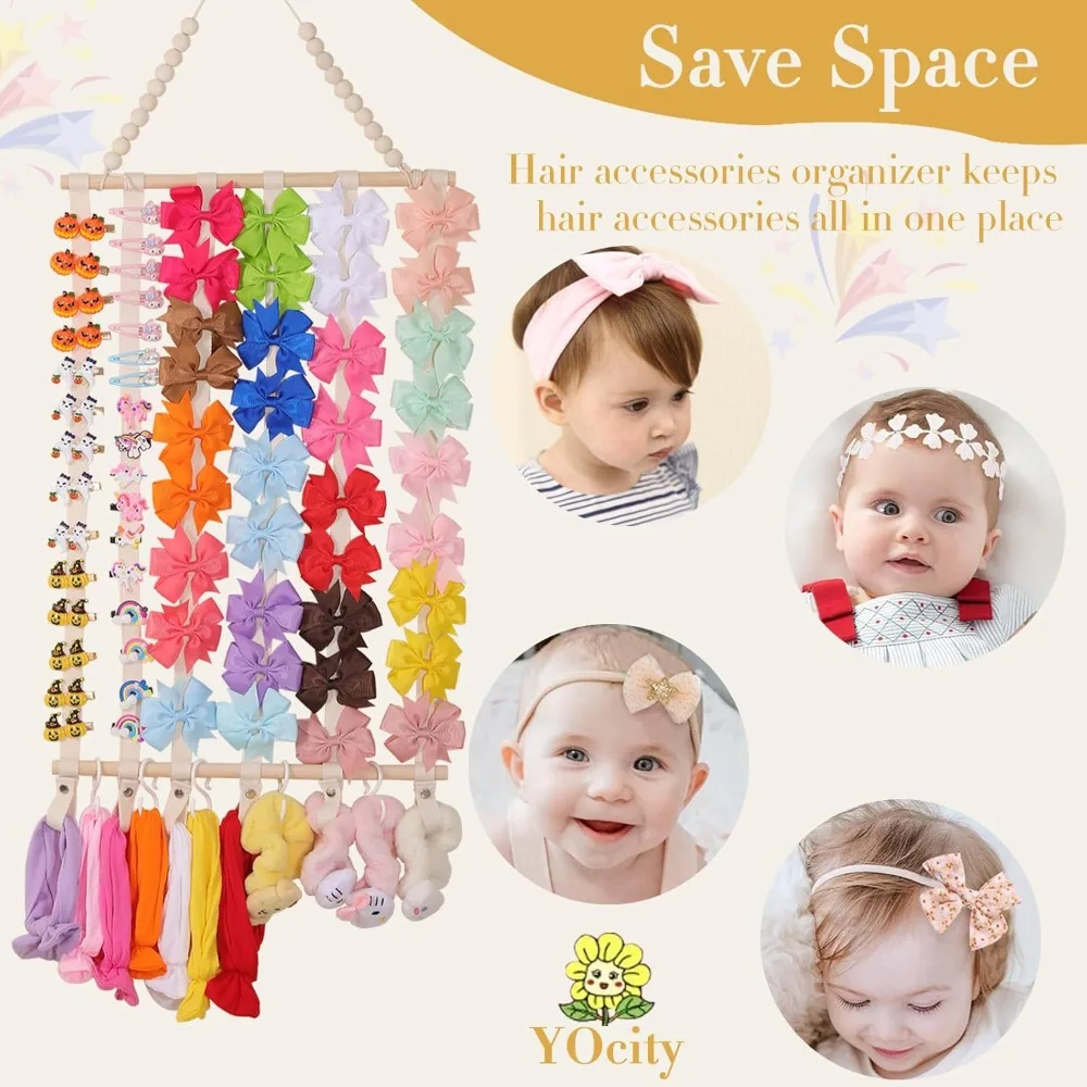 여아 헤어 액세서리 보관대, 여아 헤어밴드 보관대