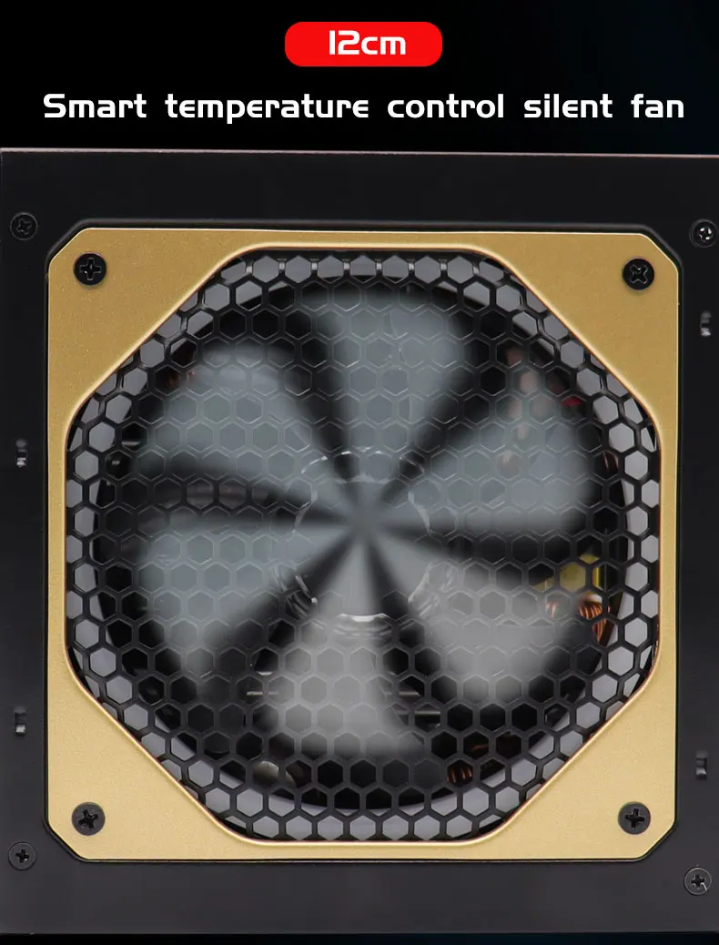 T.F.SKYWINDINTL NEUE Gold 1000W Computer Voll Modulare Netzteil Medaille Aktive PFC ATX Unterstützung 3070/3080/3090 GPU Karte – Detail 8