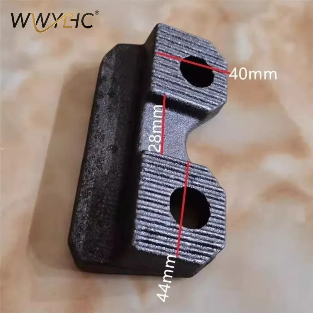 Forklift Lower Hook Block Forklift Side Shifter Lower Slider Fixed Hook with Screw Hole