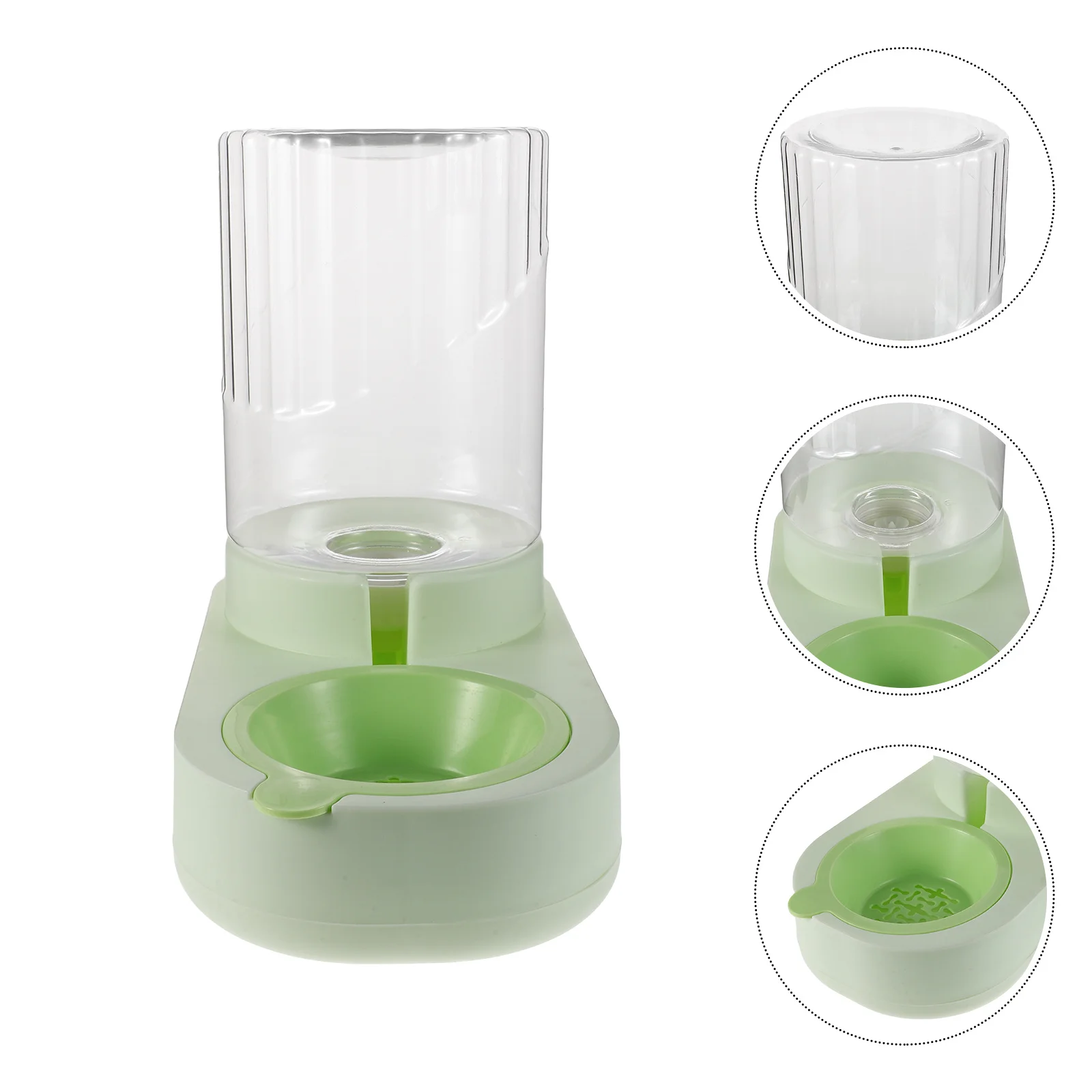 

Cat Dog Water Dispenser Automatic Fountain Large Capacity 2.2L Self-Filling Pet Water Feeder Non-Slip Stable Design Pet Waterer