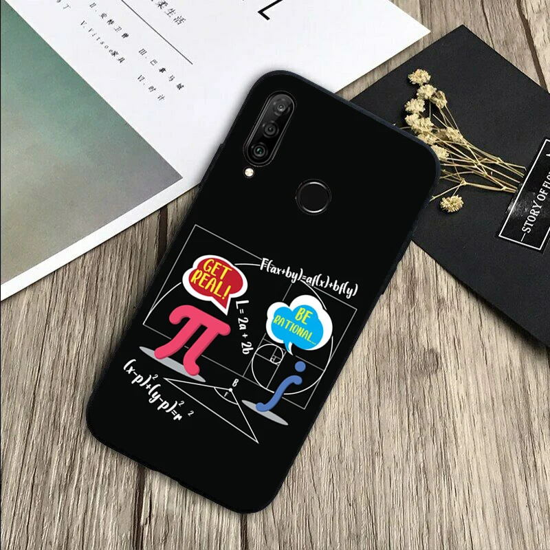 الرياضيات صيغة بي لهواوي نوفا 11 9 10 SE Y70 Y60 Y90 Y61 Y91 Y73 Y72 12i 11i 8i P30 P40 Lite P60 Pro Case