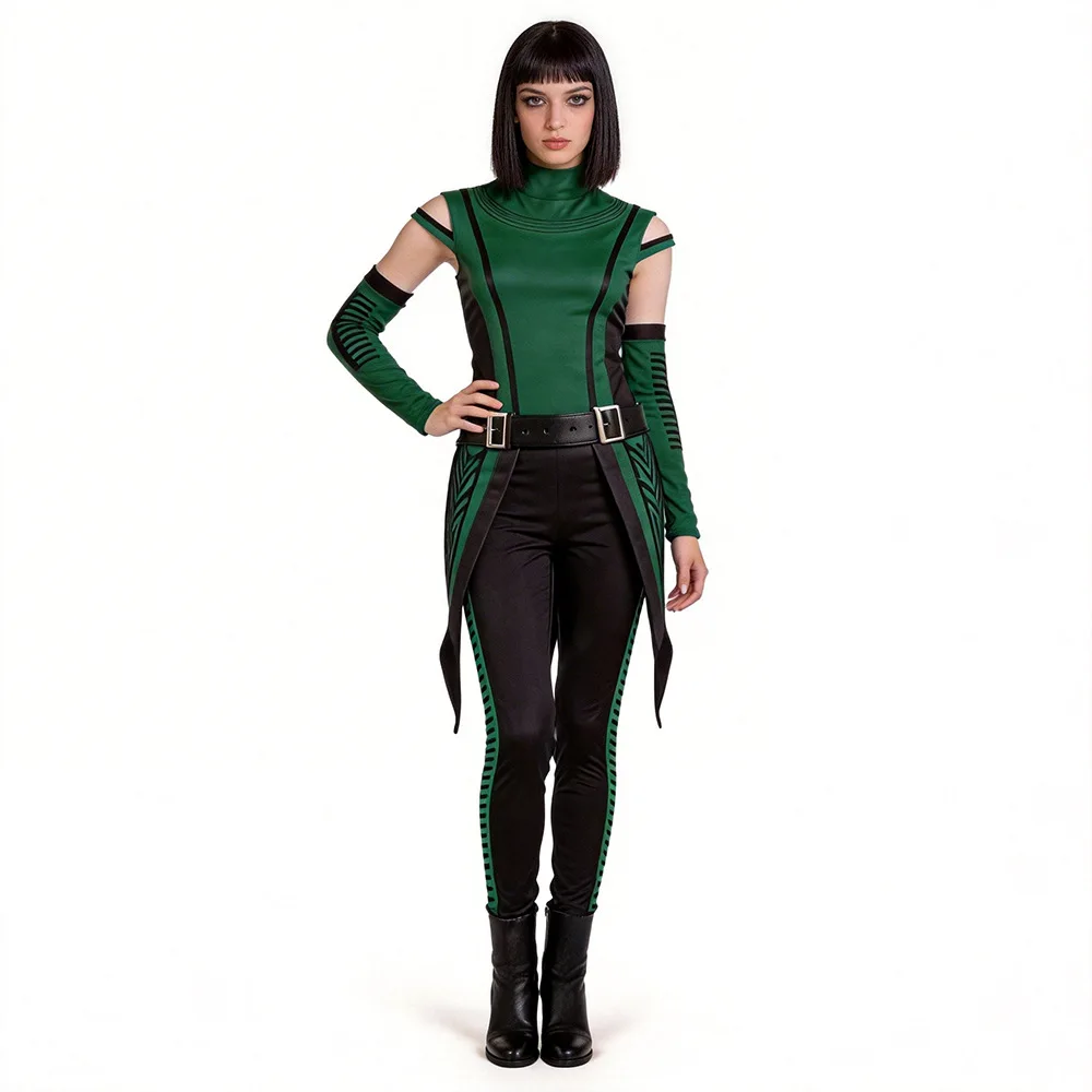 

Guardians of the Galaxy Vol. 2 Mantis‌ Cosplay Costume Movie Character Halloween Party Masquerade Performance Clothing for Women