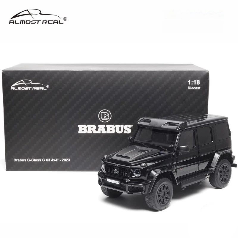 Neuer Bestand fast echt 1:18 Bosu 800 G-Klasse G63 4x42 2023 Simulation vollständig geöffnetes Mikro-Druckguss-Automodell aus Legierung, individuelles Spielzeug-Geschenk