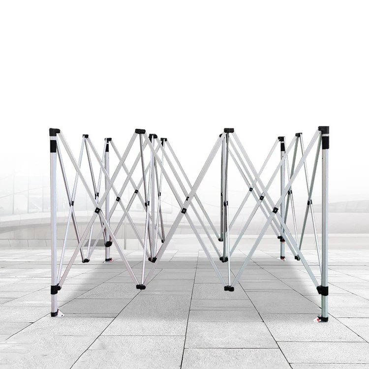 Aluminum Alloy Hexagon Tent Pole Frame for Outdoor Camping Canopy Shelter 3x4.5m Thickened Portable Foldable Event Support