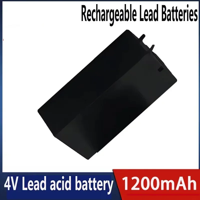 Rechargeable High Capaci 4V UA Lead Acid 1200mAh Storage Battery Mosquito Bat Batteries LED Lamp Headlights Flashlight