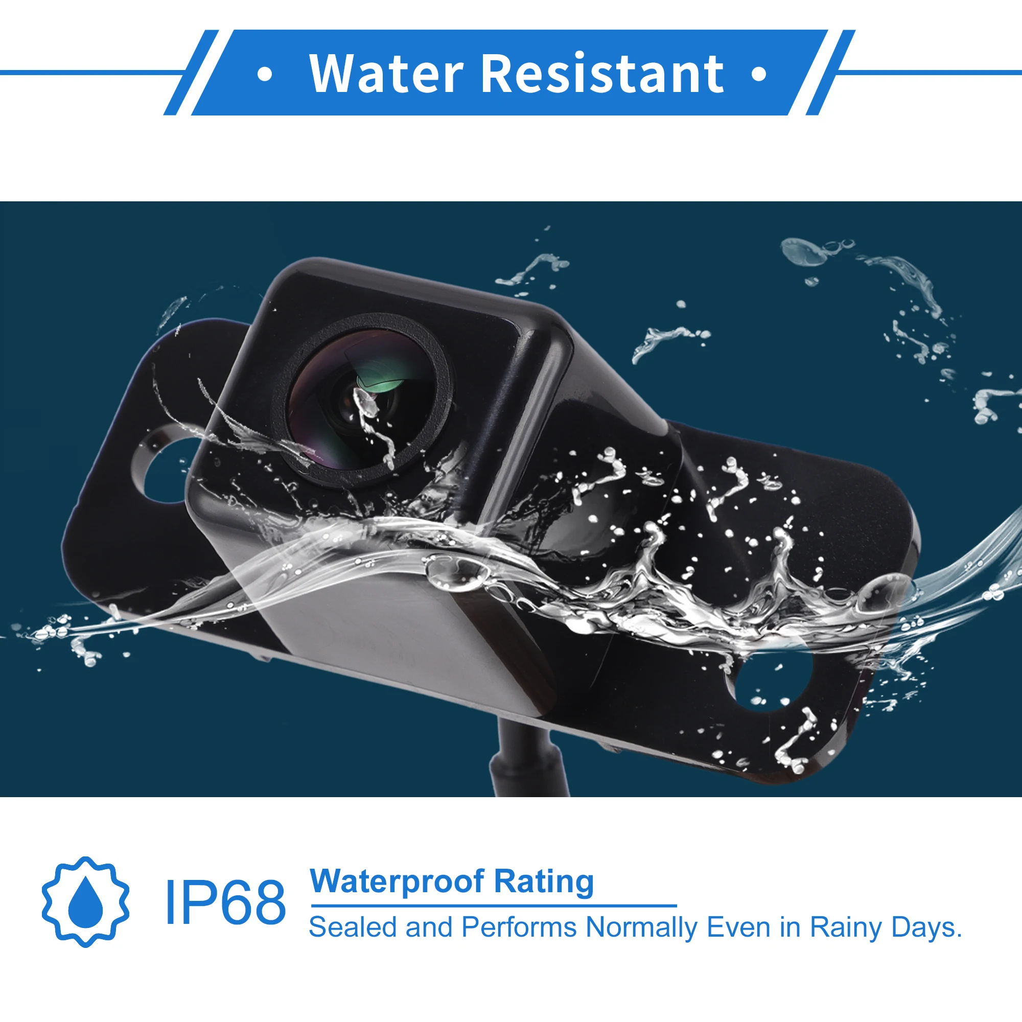 Cámara de visión trasera UXCELL para Chevrolet para Chevy Avalanche para Cadillac Escalade 2007-2008 cámara de asistencia de estacionamiento de matrícula