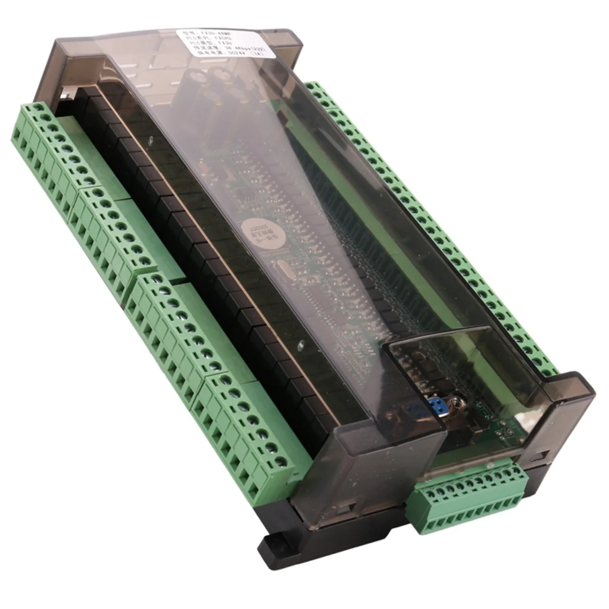 ABZV-FX3U 48MR RS485 RTC (relógio em tempo real) 24 entradas 24 saídas de relé 6 entradas analógicas 2 saídas analógicas controlador Plc