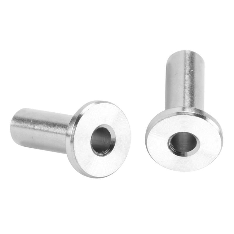 2025 Trend 40Pcs Stainless Steel Protector Sleeves Protective Sleeves Grommet Kit For 1/8Inch Wire Rope Cable Railing