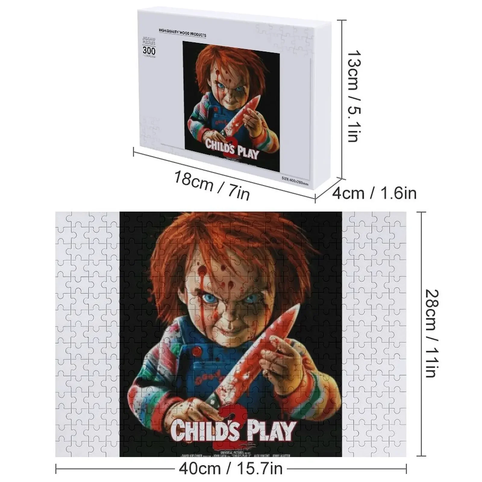 차키의 게임 직소 퍼즐 맞춤형 개인화된 아기 물건 맞춤형 장난감 어린이용 퍼즐