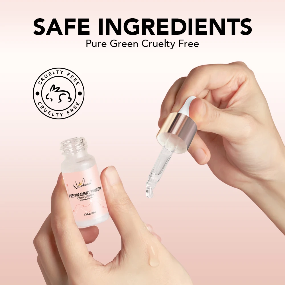 Pre-Treament Primer Schone Wimpers Super Bonder Voor Wimperverlenging Sneldrogend Langdurige Enten Wimperlijm NATUHANA