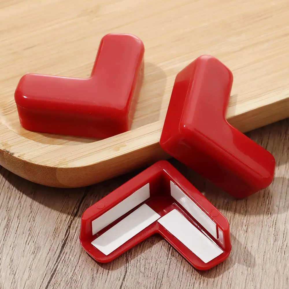 4 قطعة لينة سلامة مكتب الجدول ركن حامي حشوات للزوايا المضادة للتصادم قطاع حافة الحماية #3