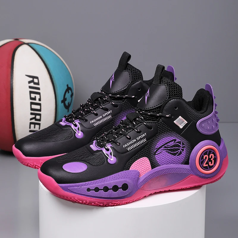 High Quality Basketball Shoes Breathable Comfortable Sports Shoes for Men Women Training Athletes Casual Student Shoe zapatillas