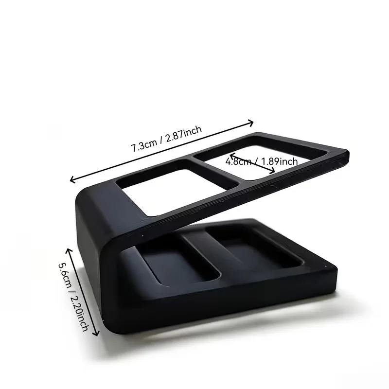 Double-Compartment Remote Control Storage Rack, Desktop Organization Stand, Remote Control Storage Rack, Anti-Slip Base