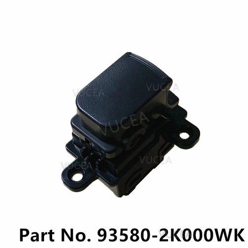 Botón de interruptor de elevador de ventana de pasajero de puerta delantera derecha del asiento trasero para Kia Soul 2008, 2009, 2010, 2011, 2012 OEM 935802K000