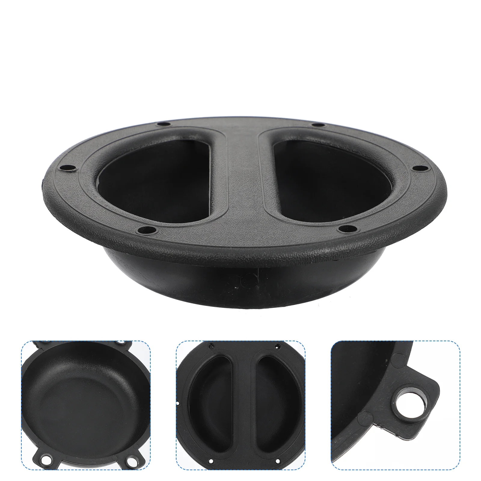 5-teiliger Lautsprechergriff, Schrank-Hardware, Audio-Griffe, Lautsprecher-Zubehör, rund, versenkte Bühne, Abs