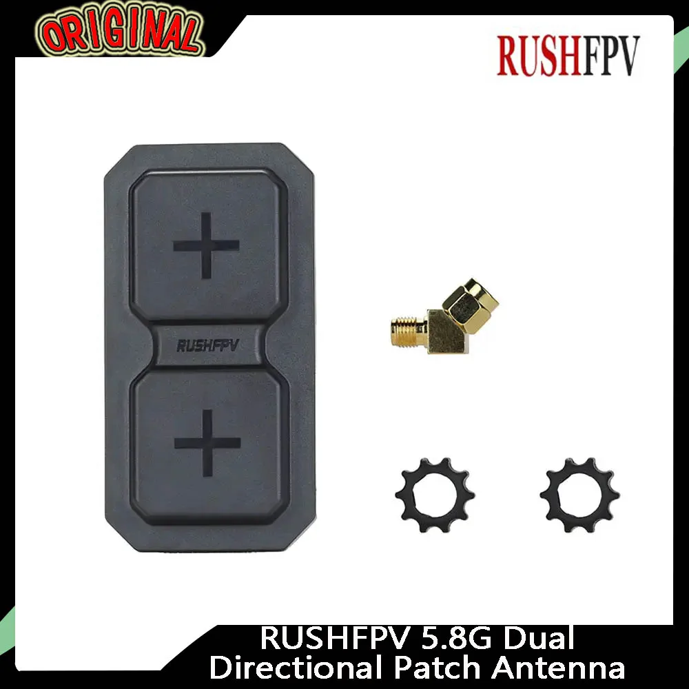 

Двухнаправленная патч-антенна RUSHFPV 5.8G RHCP — Tx/Rx | Для FPV дронов и мультироторов своими руками