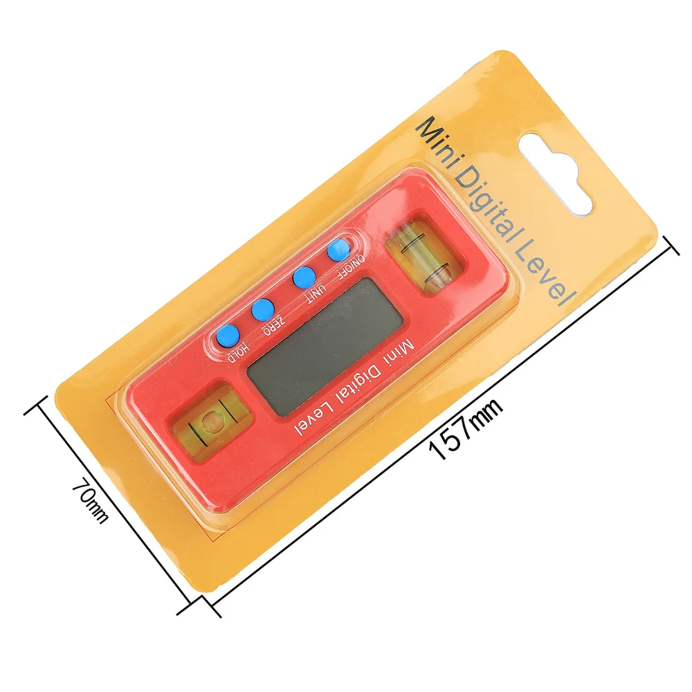 DC88-100R Strong Magnetic Mini Electronic Level Digital Display Level Inclination Meter Angle Ruler Digital Caliper