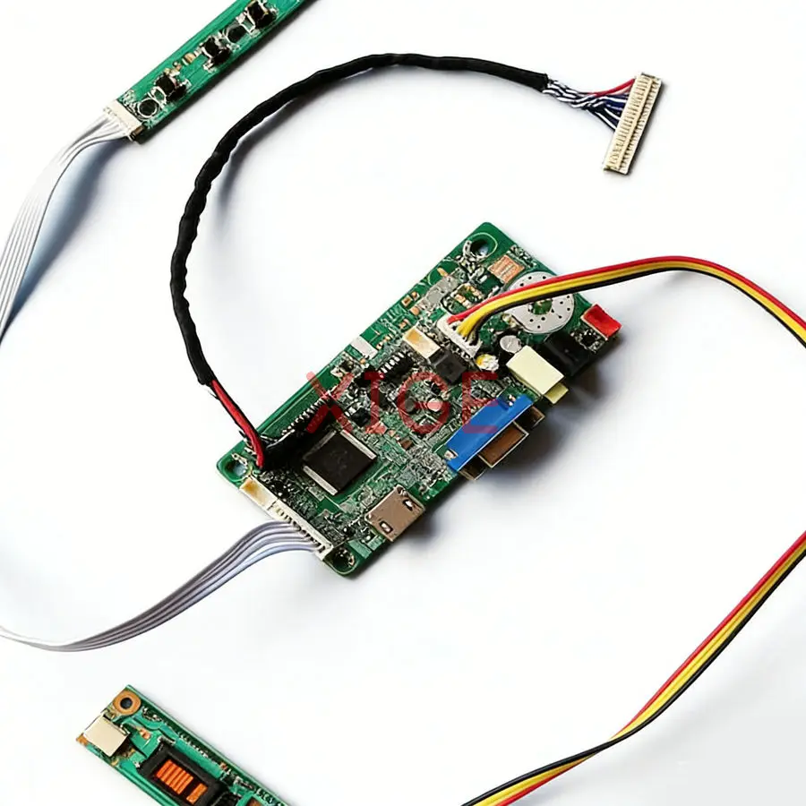 For LTN154U1 LTN170WU LTN170U1 B170UW01 Display Drive Controller Board Kit DIY 1-CCFL 30 Pins LVDS 1920*1200 1920x1200 VGA+HDMI
