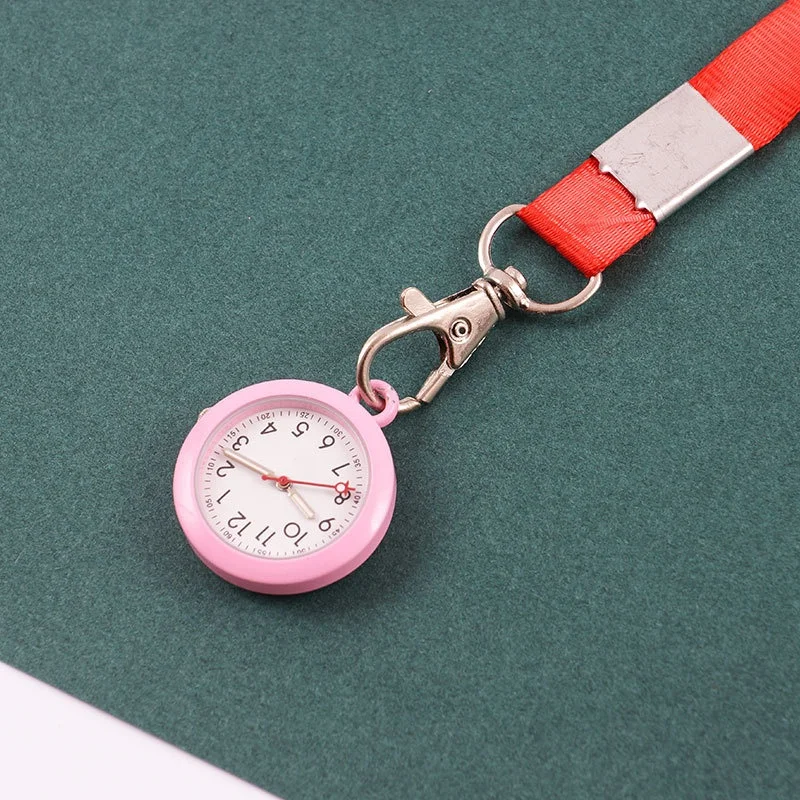 Waterproof Retro Mini Hanging Watch Digital Quartz FOB Nurse Doctor Watch Necklace Pendant Hanging Luminous Watch