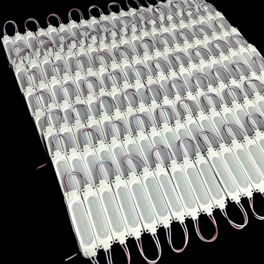 20/مجموعة RGB المتدفقة ضوء 12 فولت تسليط الضوء على Led وحدة مقاوم للماء IP65 طوي COB شرائط مصباح الخلفية متجر راية سيارة الديكور #4